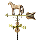 Medium Weather Vane 416 - Animal Motif - Horse made of Copper