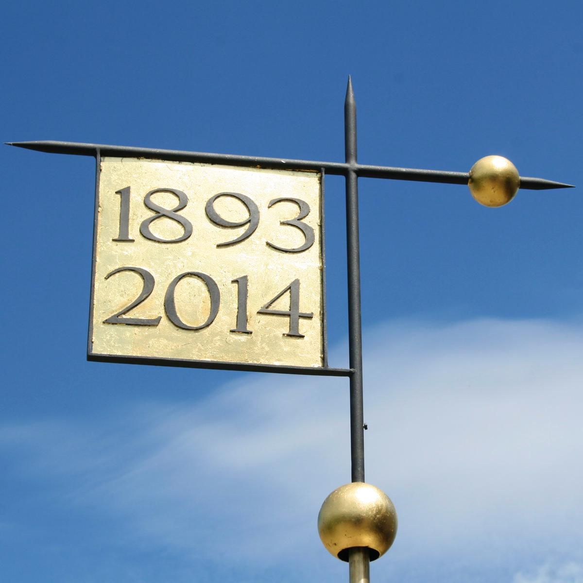 Wetterfahne nach Wunsch, mit Eigenem Logo oder Motiv.