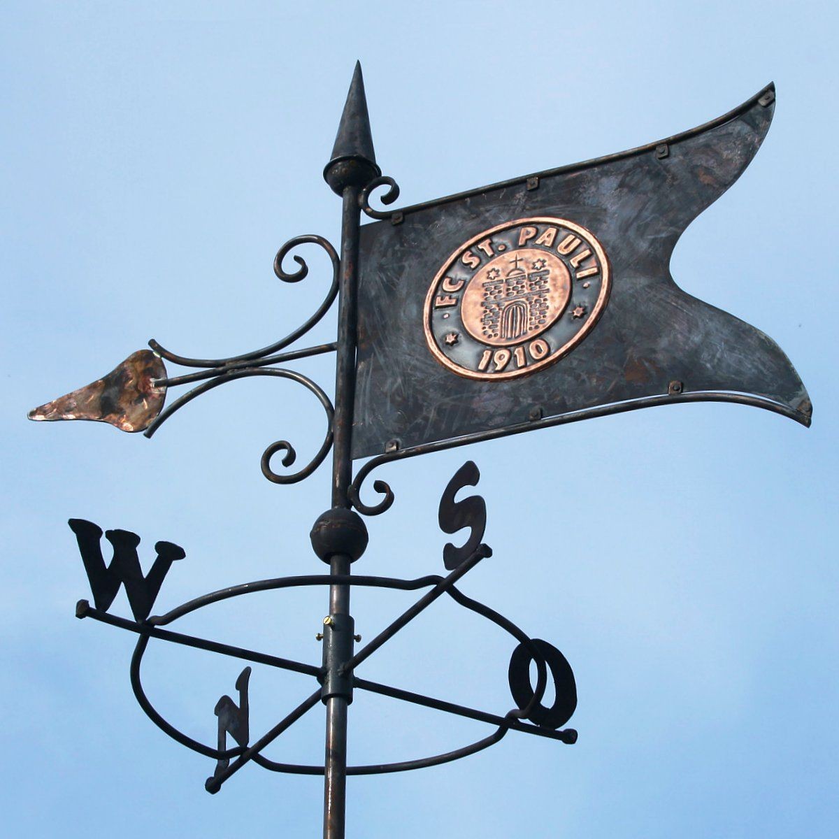 Wetterfahne nach Wunsch, mit Eigenem Logo oder Motiv.