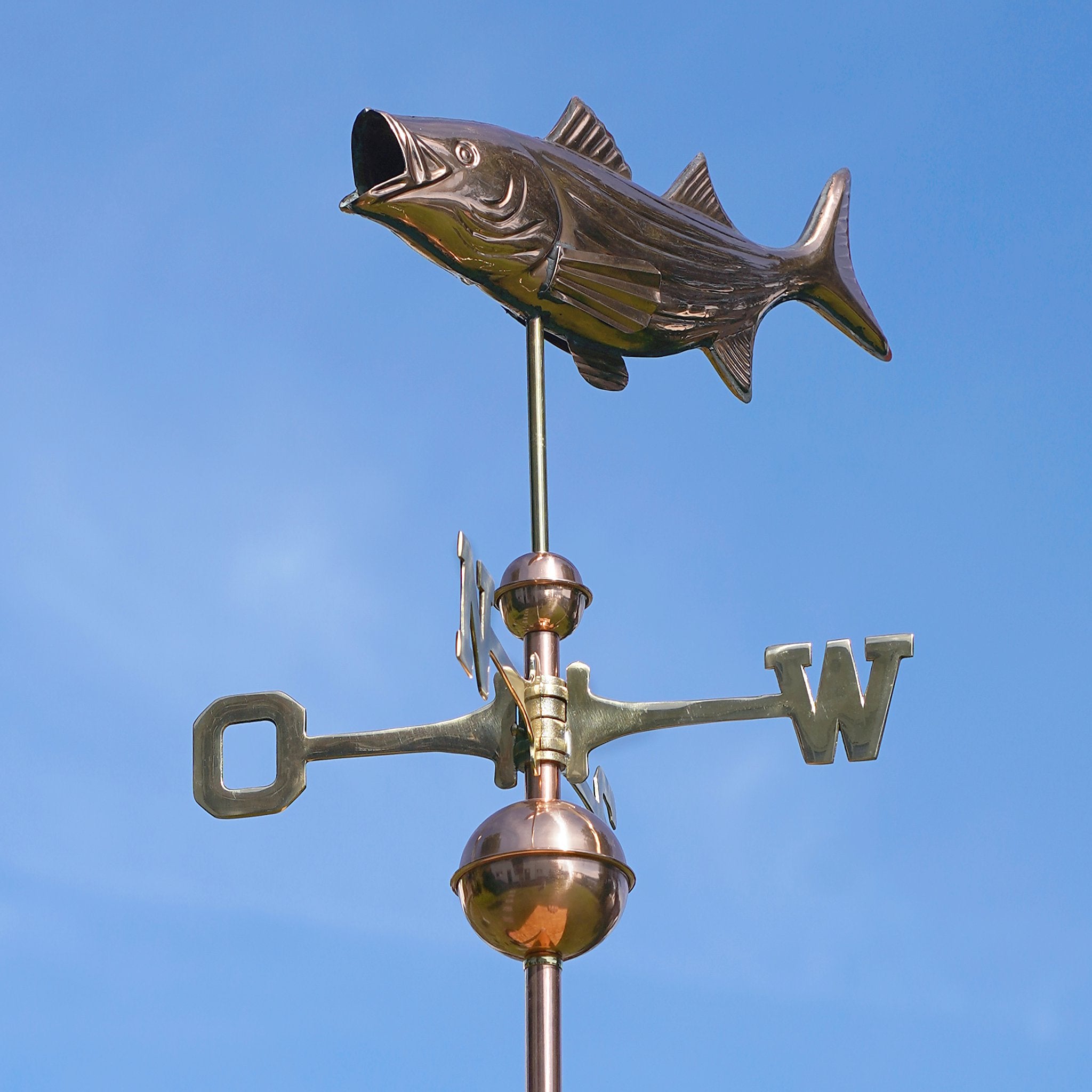 Wetterfahne Forelle für Angler 