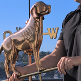 Wetterfahne Hund Labrador Produktvideo