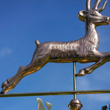 Kupfer Wetterfahne Hirsch Jagdmotiv
