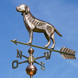 Wetterfahne Hund aus Kupfer Geschenkidee fürs Haus